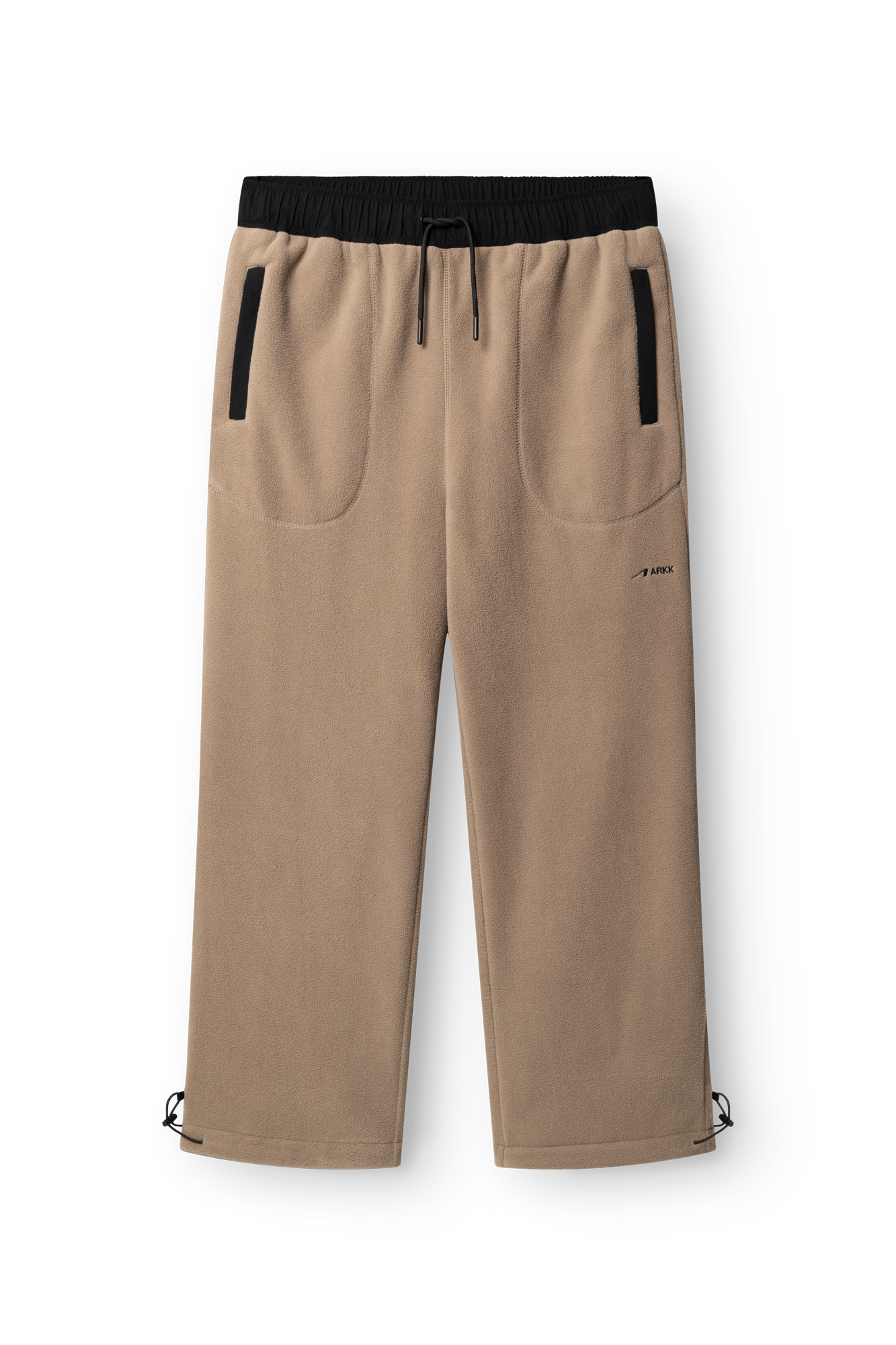 ARKK Apparel Elda Fleece Pants | Taupe Tech Pants